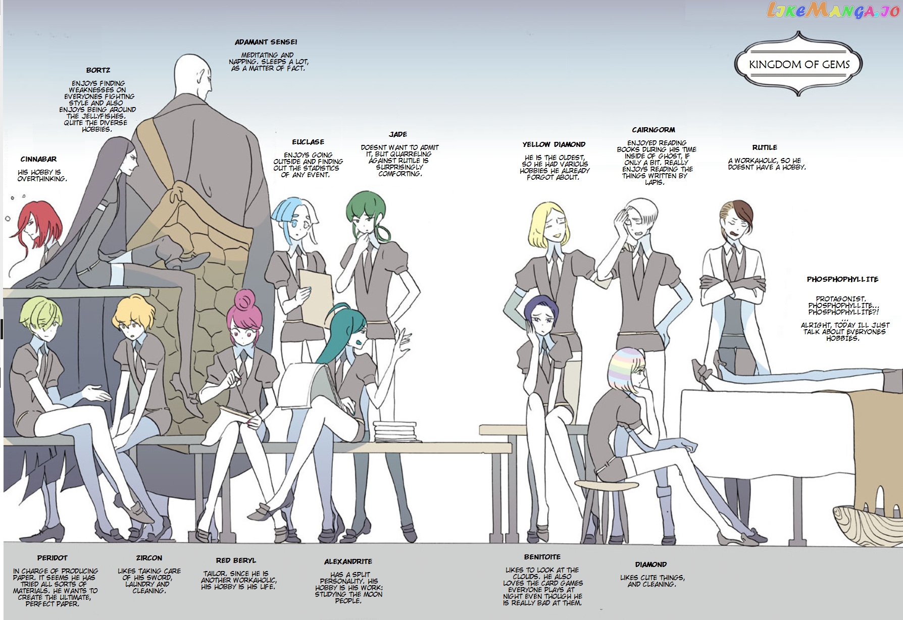 Land of the Lustrous, Chapter 45.5 image 1